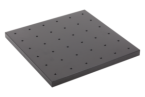 Baseplates aluminum  with tapped holes