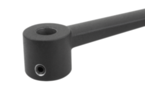 Crank handles aluminum with safety cylinder grip