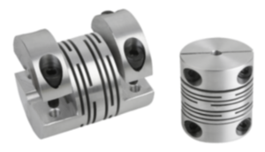 Beam couplings aluminum  with detachable clamp hubs