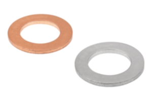 Sealing washers DIN 7603 copper or aluminum