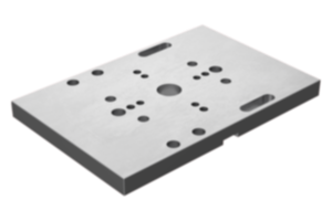 Baseplate for centric vice