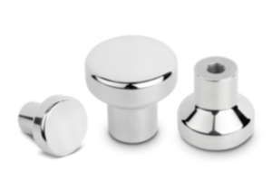 Mushroom knobs internal thread with high head for Hygienic USIT® sealing and shim washer Freudenberg Process Seals Mushroom knobs internal thread with high head for Hygienic USIT® sealing and shim washer Freudenberg Process Seals